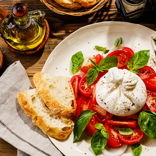 Burrata di pomodori